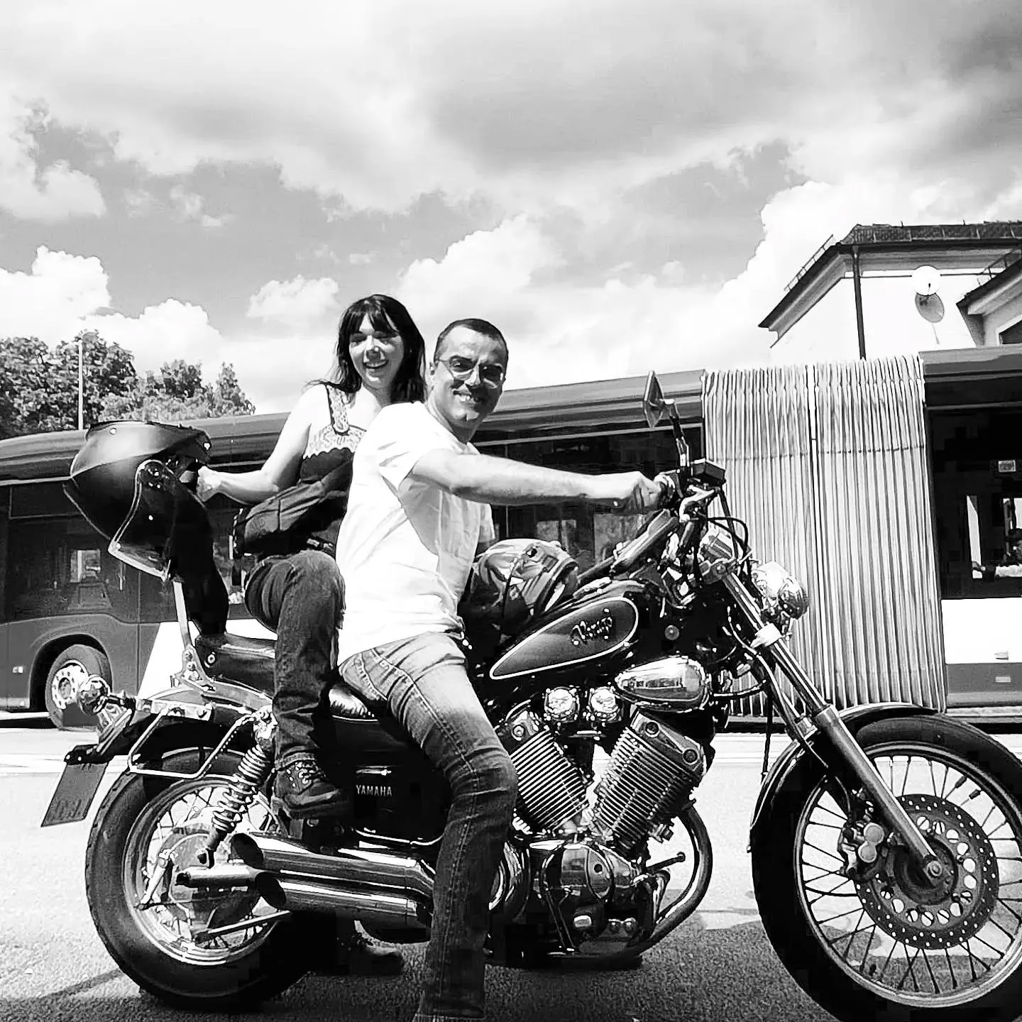 Membros do Marginais Motor Club numa saída